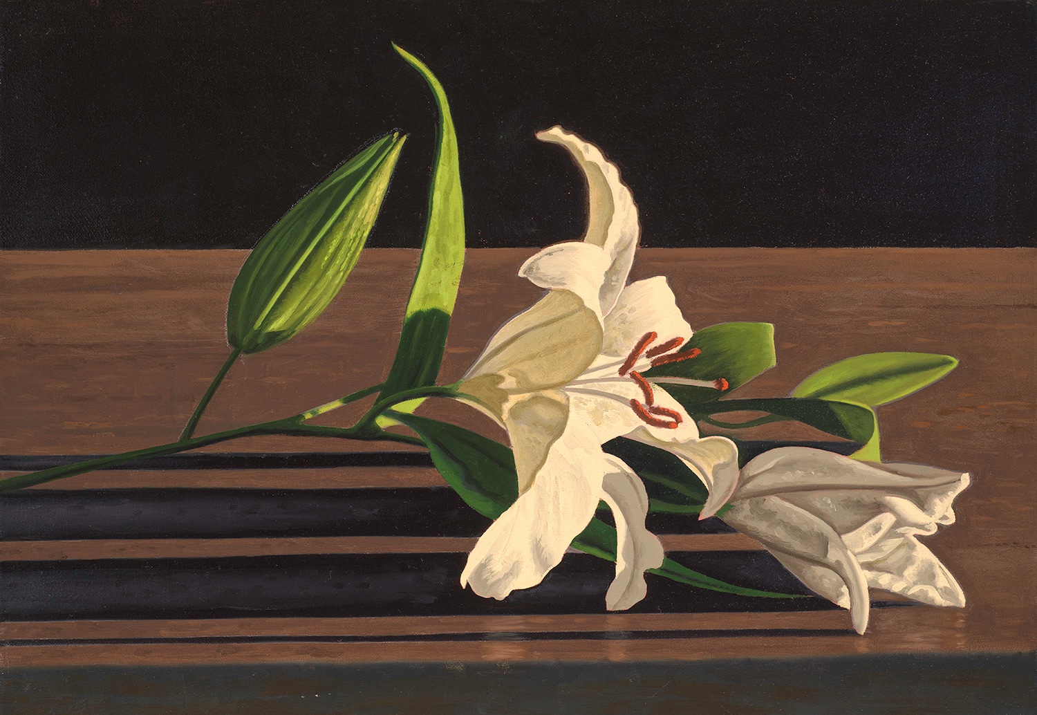 David Ligare (b. 1945), Still Life with Lilies, 2014