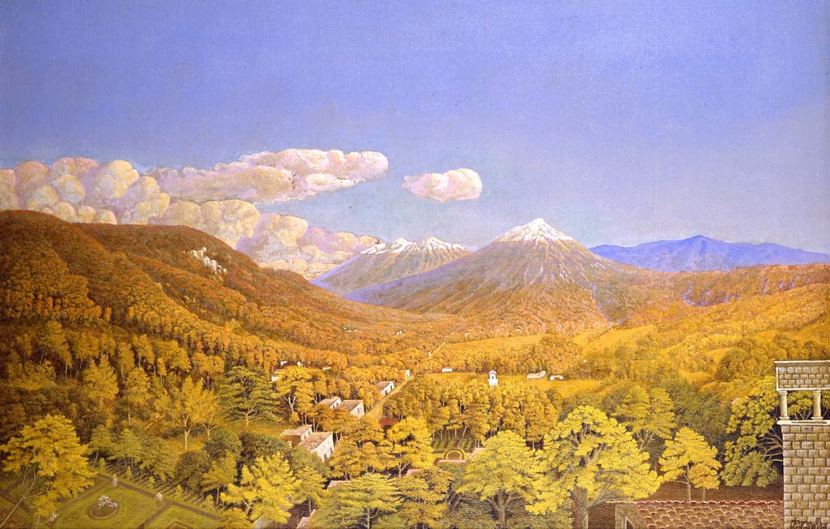 Views of Mt.Popocatepetl and Mt.Ixtacihuatl, about 1900