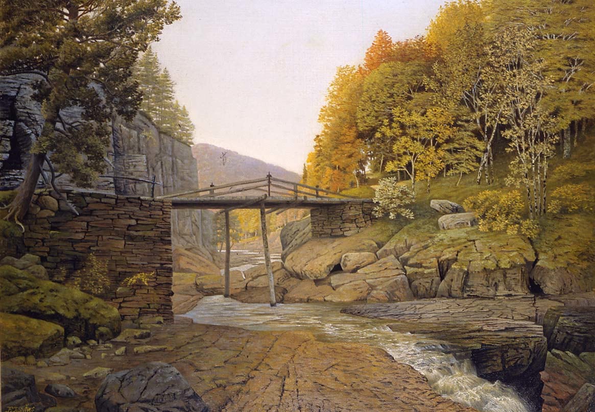 In the Catskills, 1891