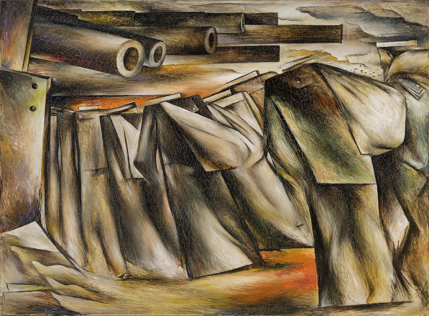 Embarkation, 1938, Oil on canvas, 36 x 44 3/8 in.