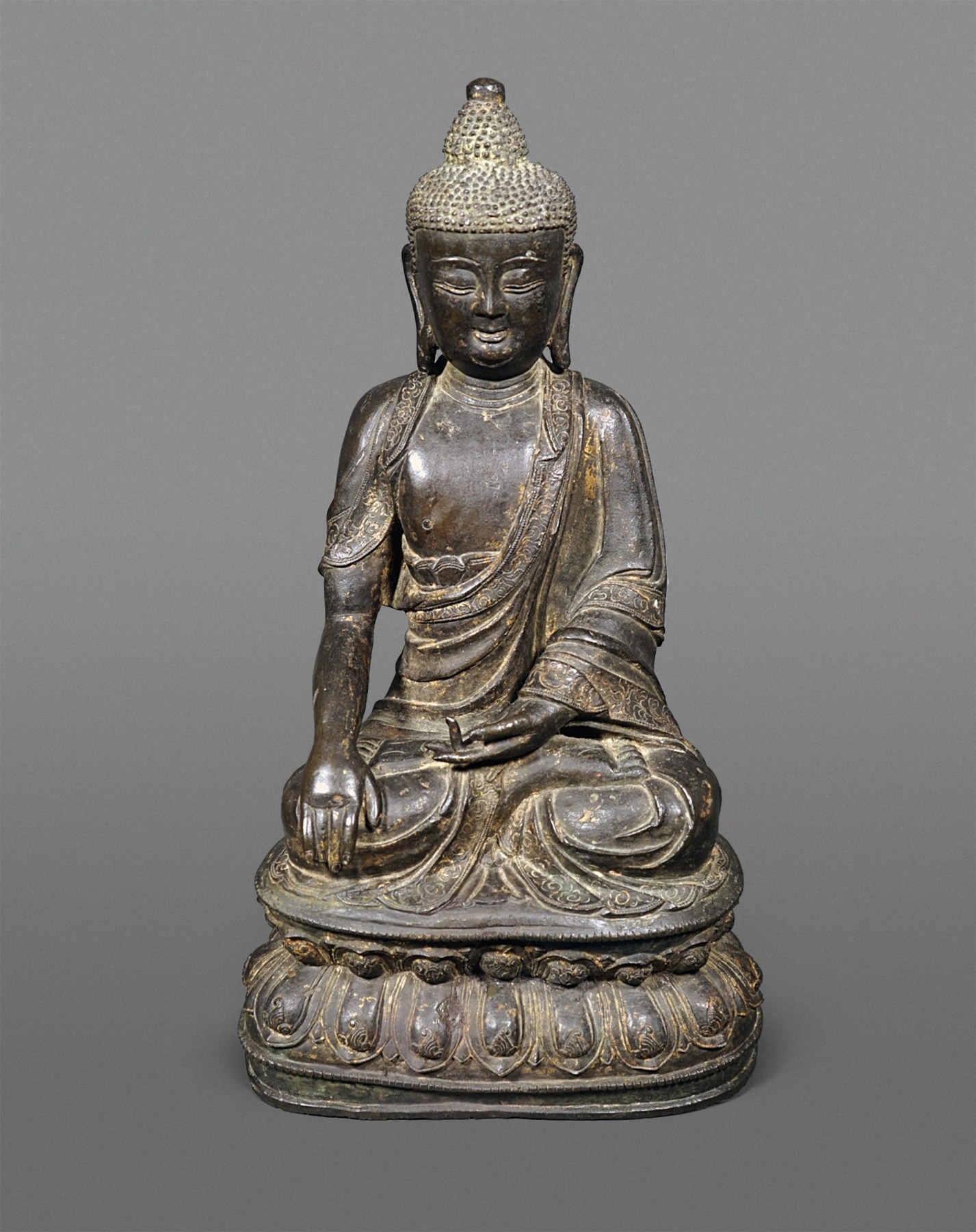 Chinese Bronze Figure of a Buddha