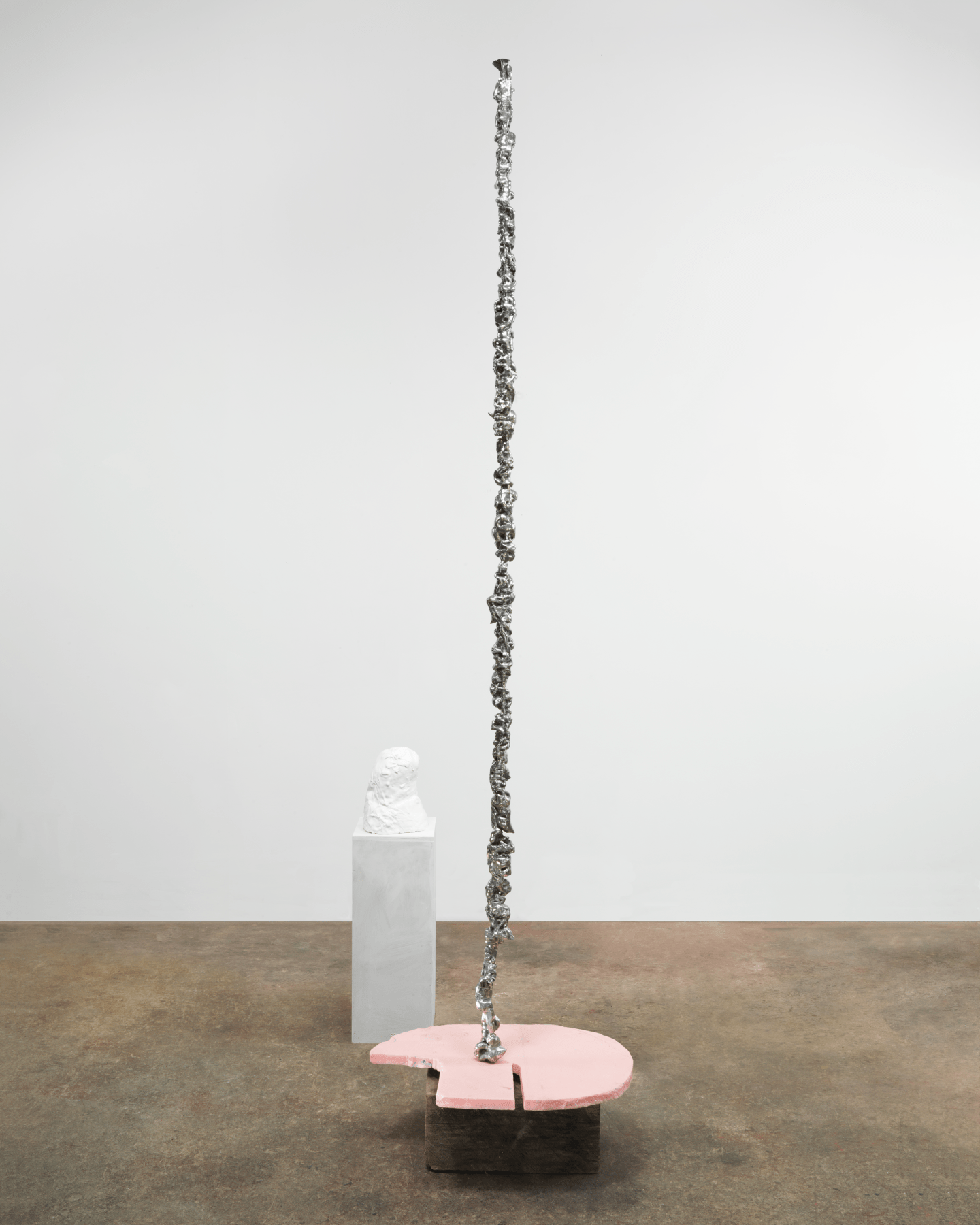 Mighty Love, 2013, Aluminum, plastic, wood, and plaster