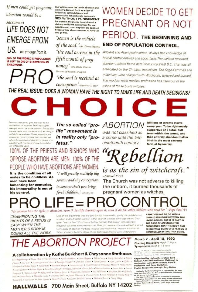 We are pro choice text