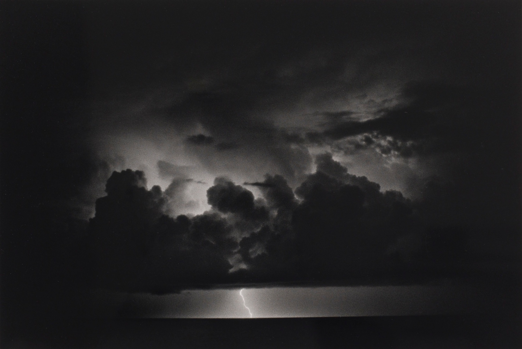 Bernard Plossu (1945-)  The Storm of Ulysses, 1988  Gelatin silver print  11 x 14 inches (paper), black and white photography