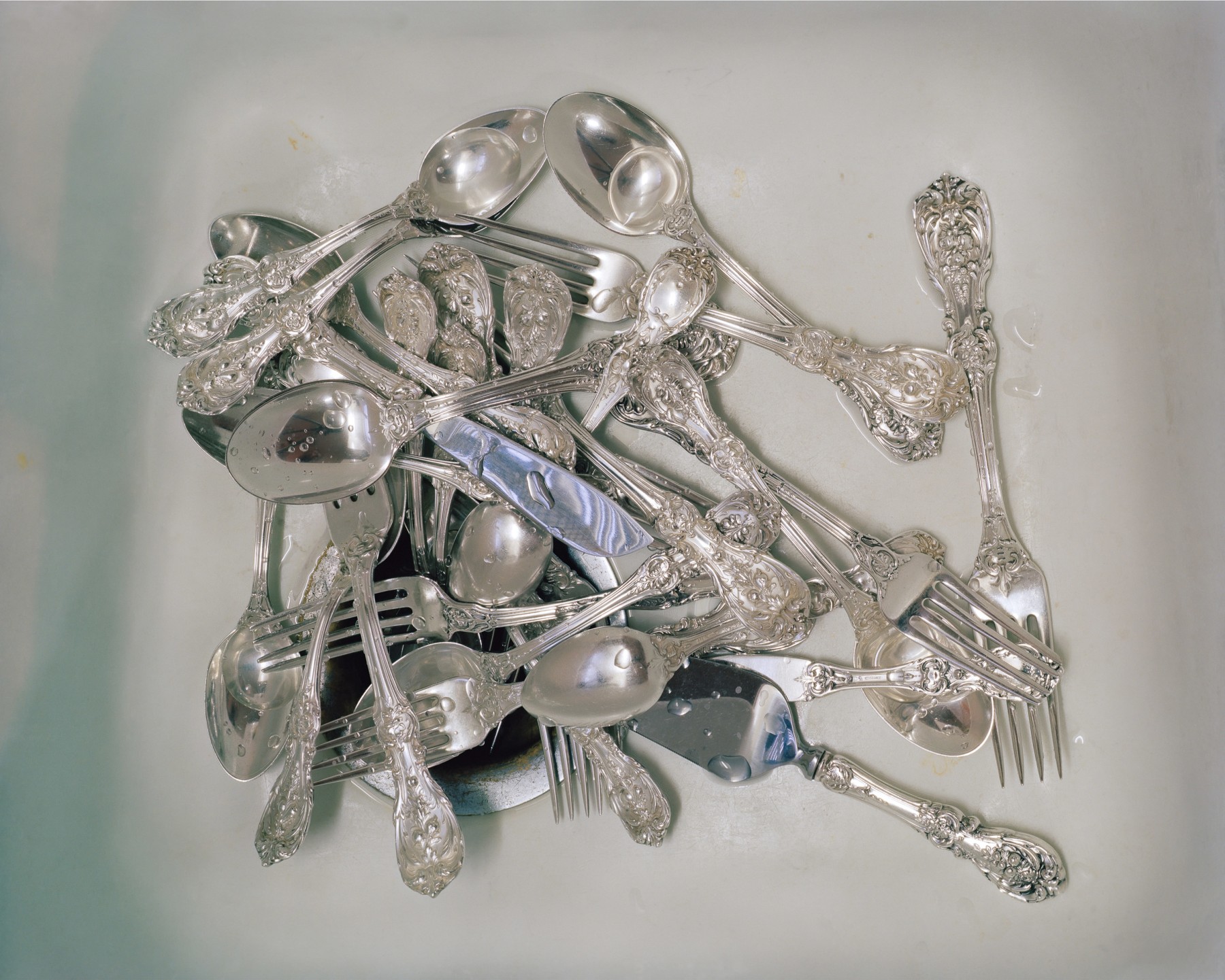 McNair Evans, Wedding Silver, 2010, Archival Pigment Print, 32h x 40w in, Edition of 5, Photography