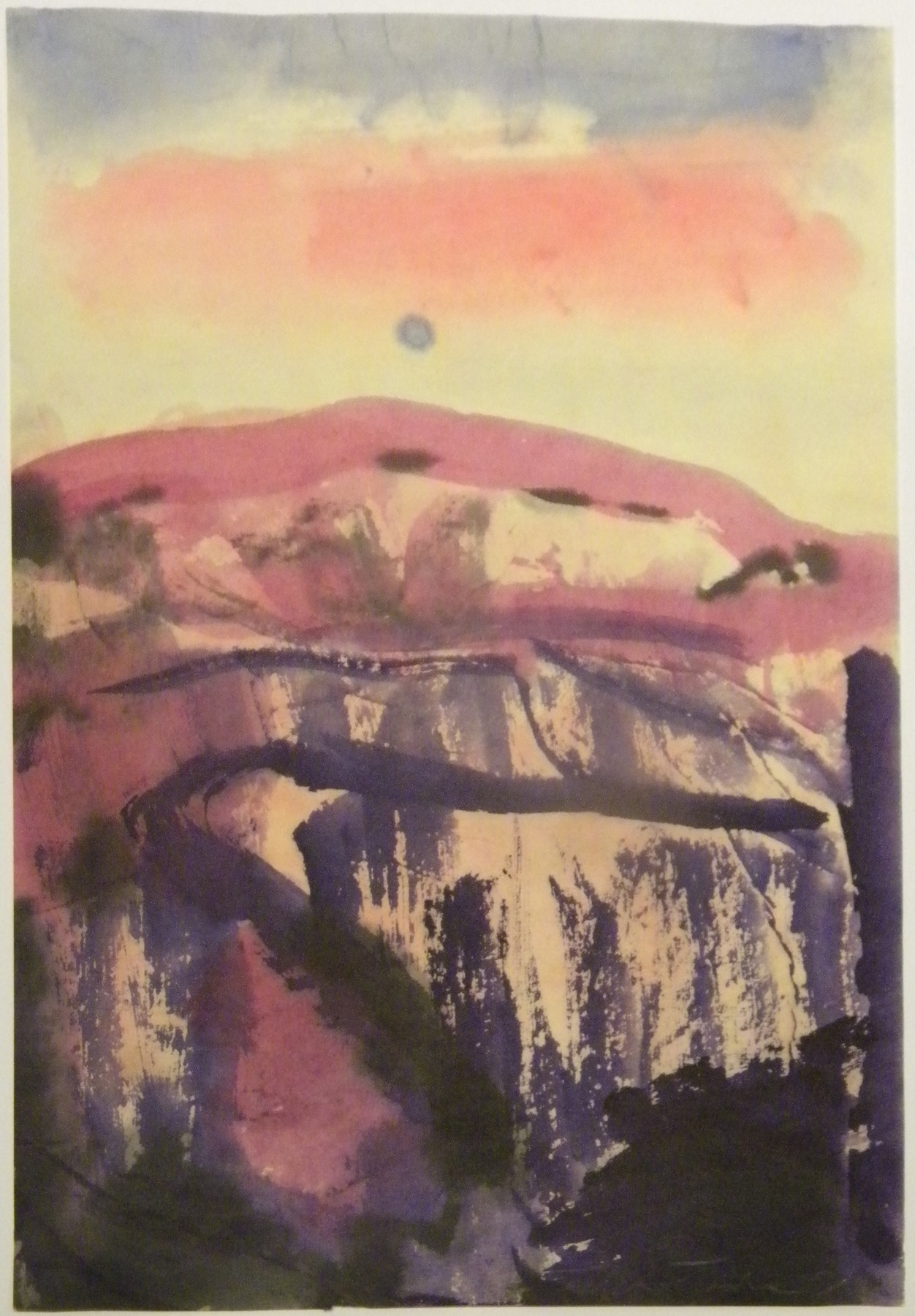 Fulvio Testa, Untitled 28, 2011    Watercolor on paper 11 5/8 x 8 1/4 inches