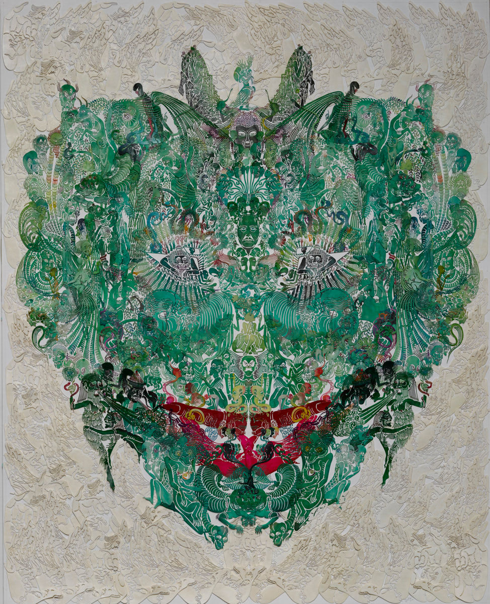 Wu Jian&rsquo;an&nbsp;邬建安&nbsp;(b. 1980), Faces-Mantis&nbsp;螳螂, 2014