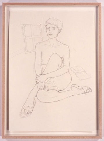 Margit, 2005. Pencil drawing on paper, 23.4 x 16.5 inches. MP D-4