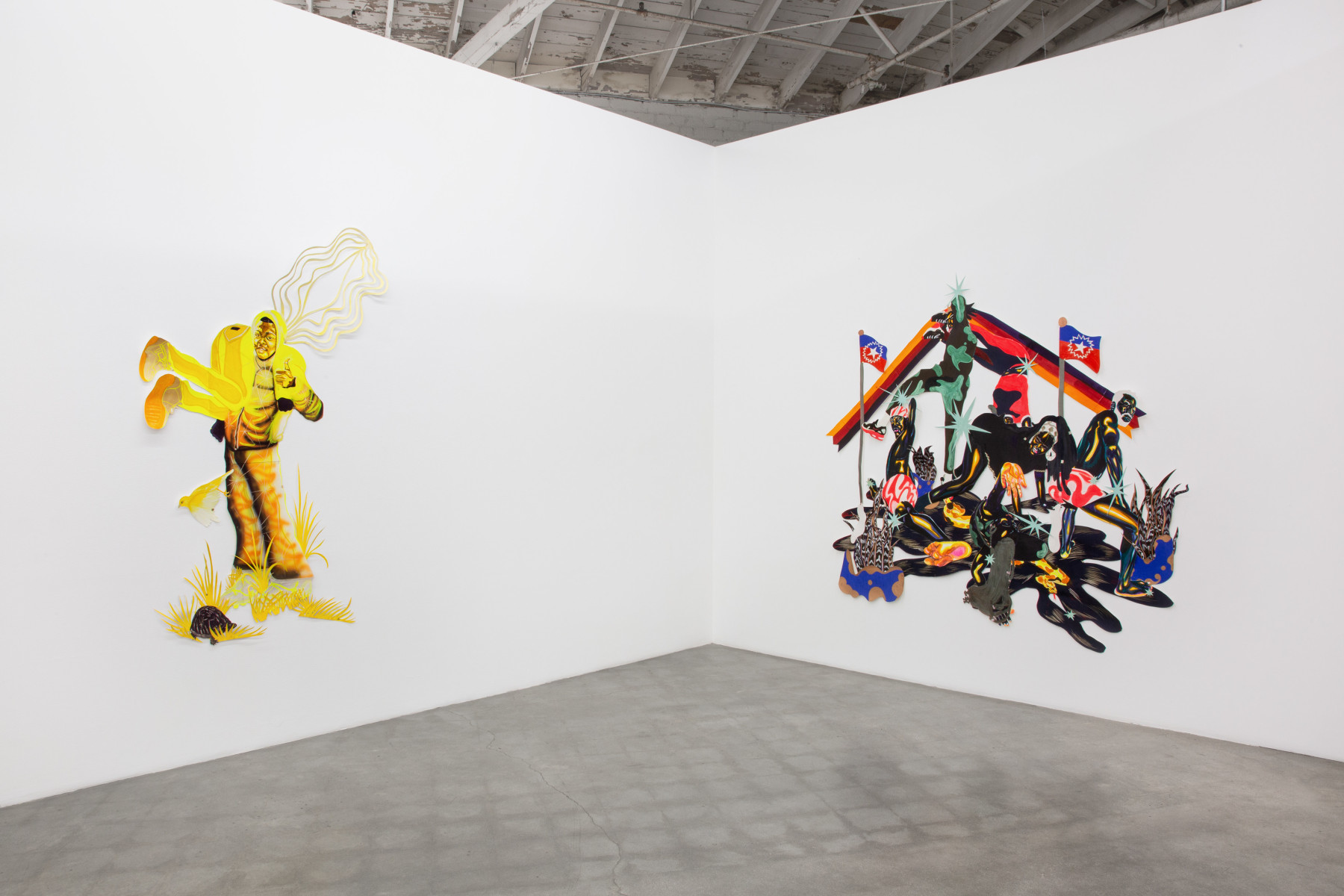 Installation view, Feel Me?, 2021