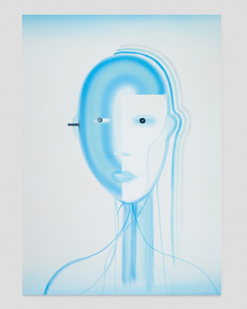 Wanda Koop, Heartbeat Bot (Bleu), Artwork