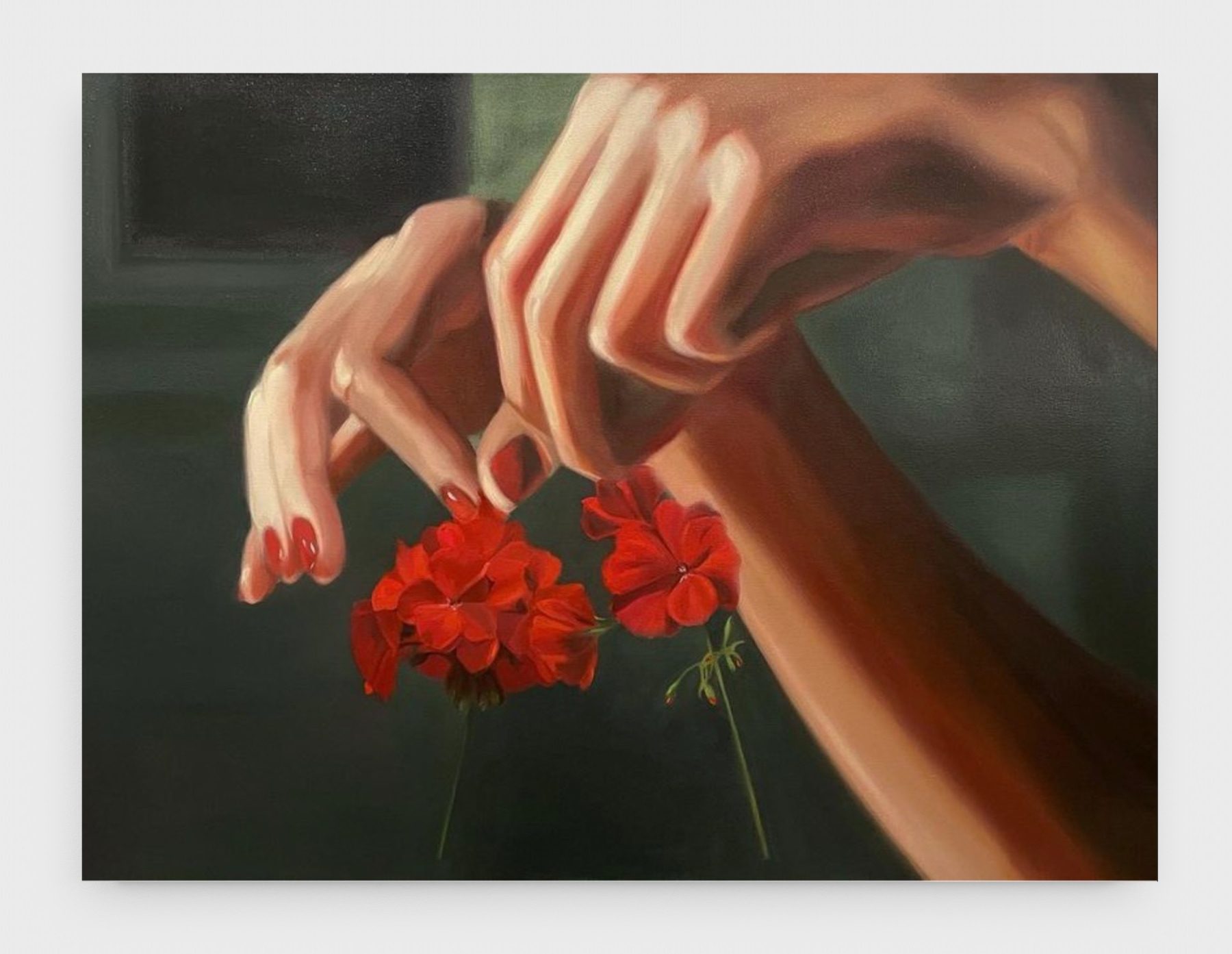 Shannon Cartier Lucy, Geraniums, 2023