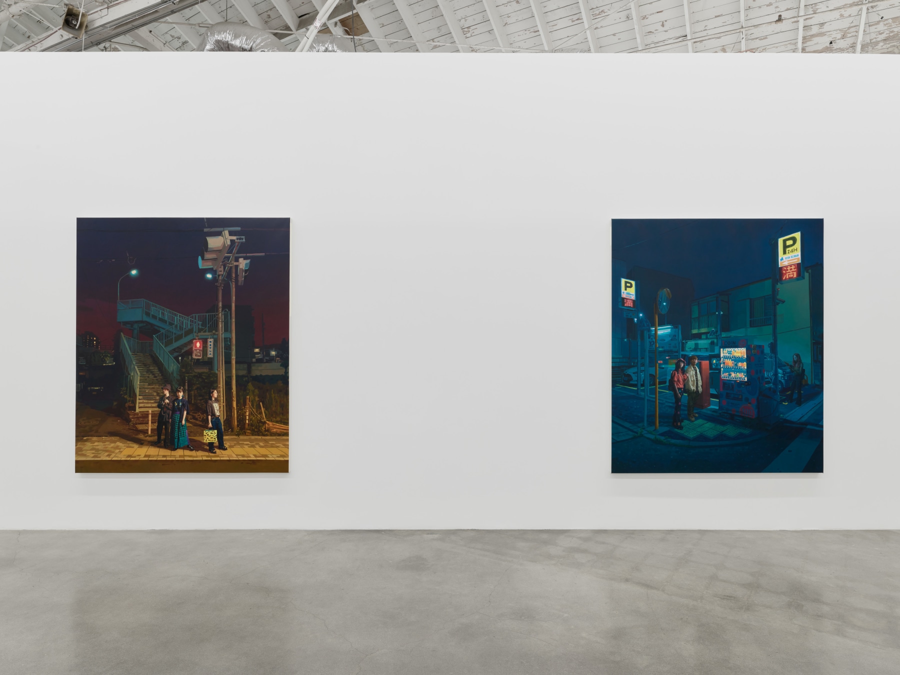 Installation view of Keita Morimoto's "as we didn't know it" at Night Gallery. 