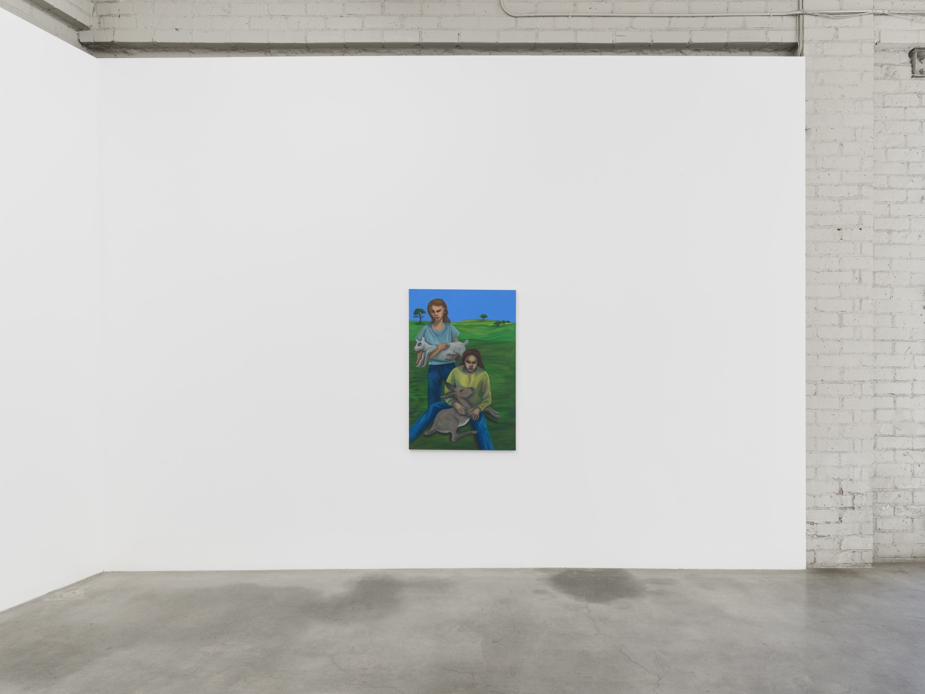 Installation view of Bambou Gili's "Goodbye Earl" at Night Gallery 2023