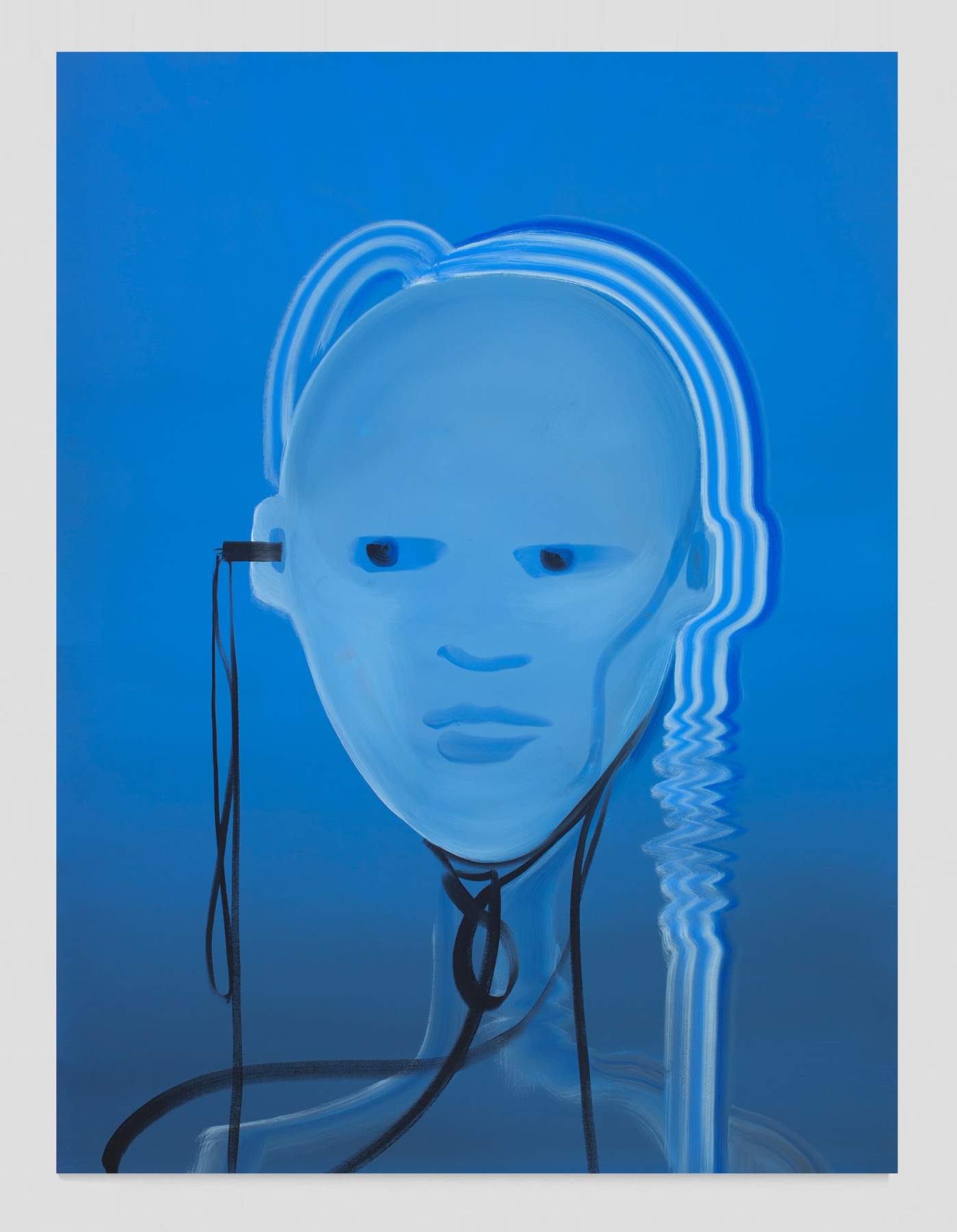 Wanda Koop, Hearbeat Bot (Smalt Blue), Artwork
