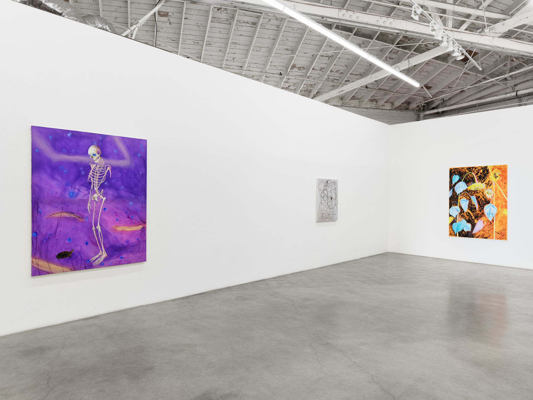 Paul Heyer, Naked, exhibition installation view, 2021