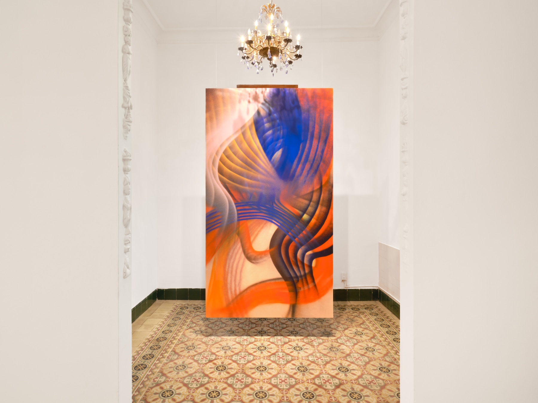 Andrea Marie Breiling, Ribbons, installation view, Villa Paula, Miami, 2022