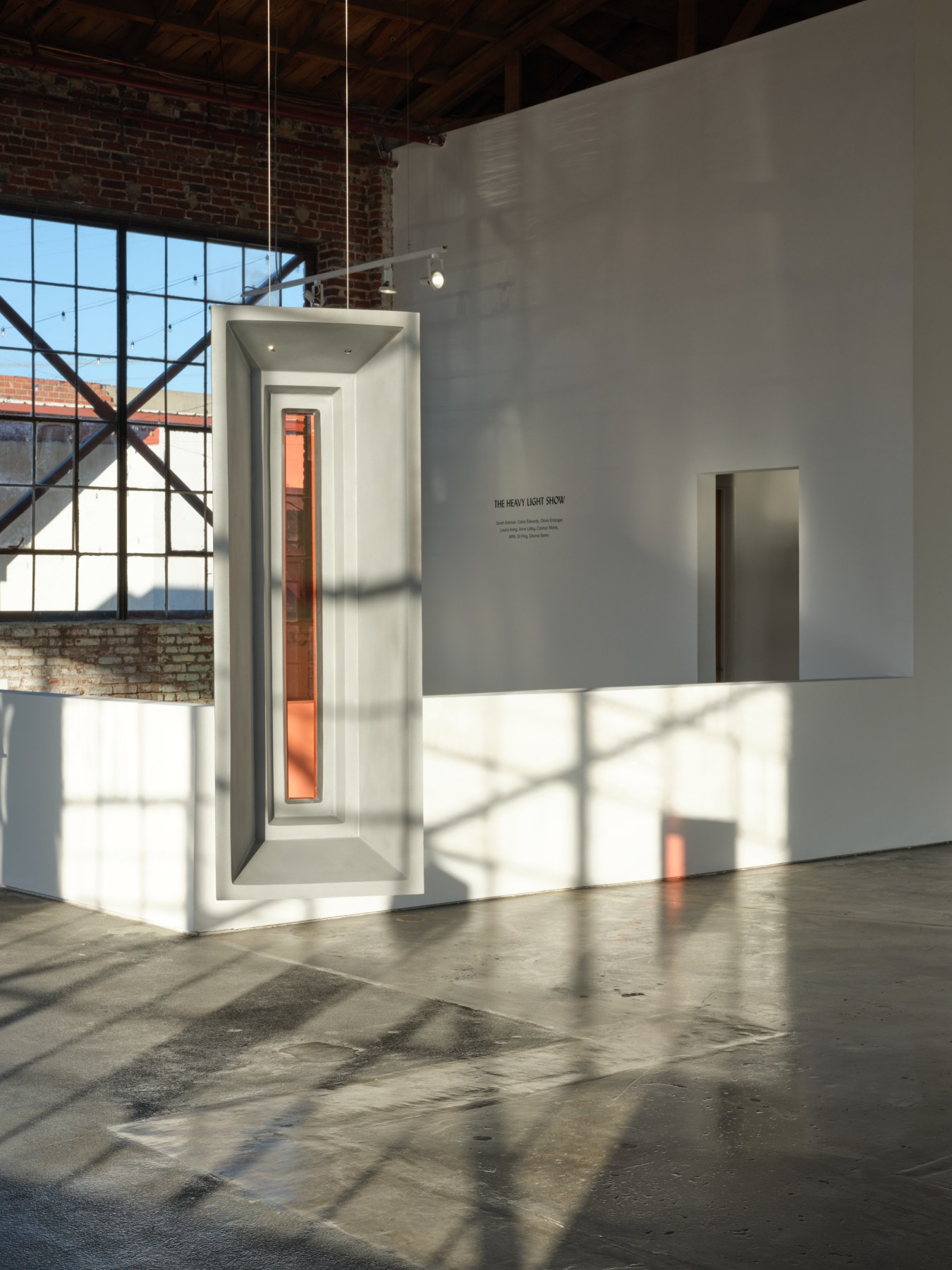 The Heavy Light Show, installation view, 2022