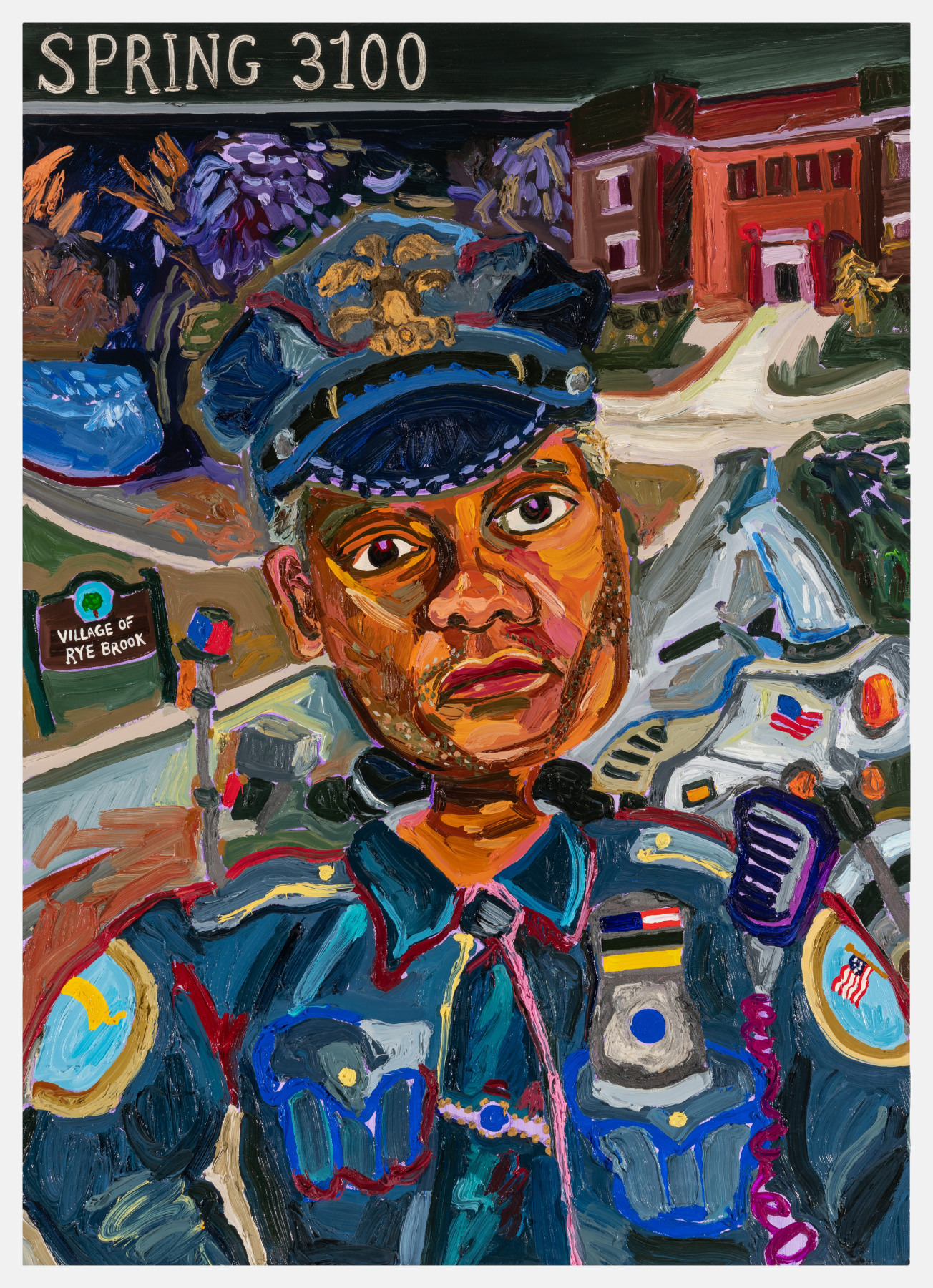 Susan Chen, Police Officer Titus, Artwork
