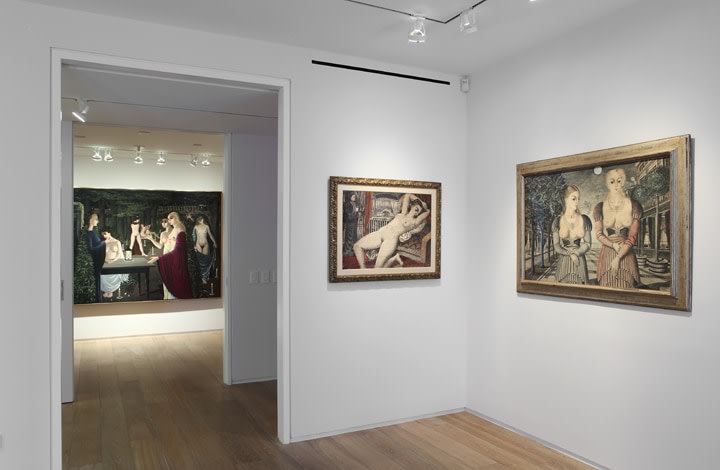 Paul Delvaux, Installation View