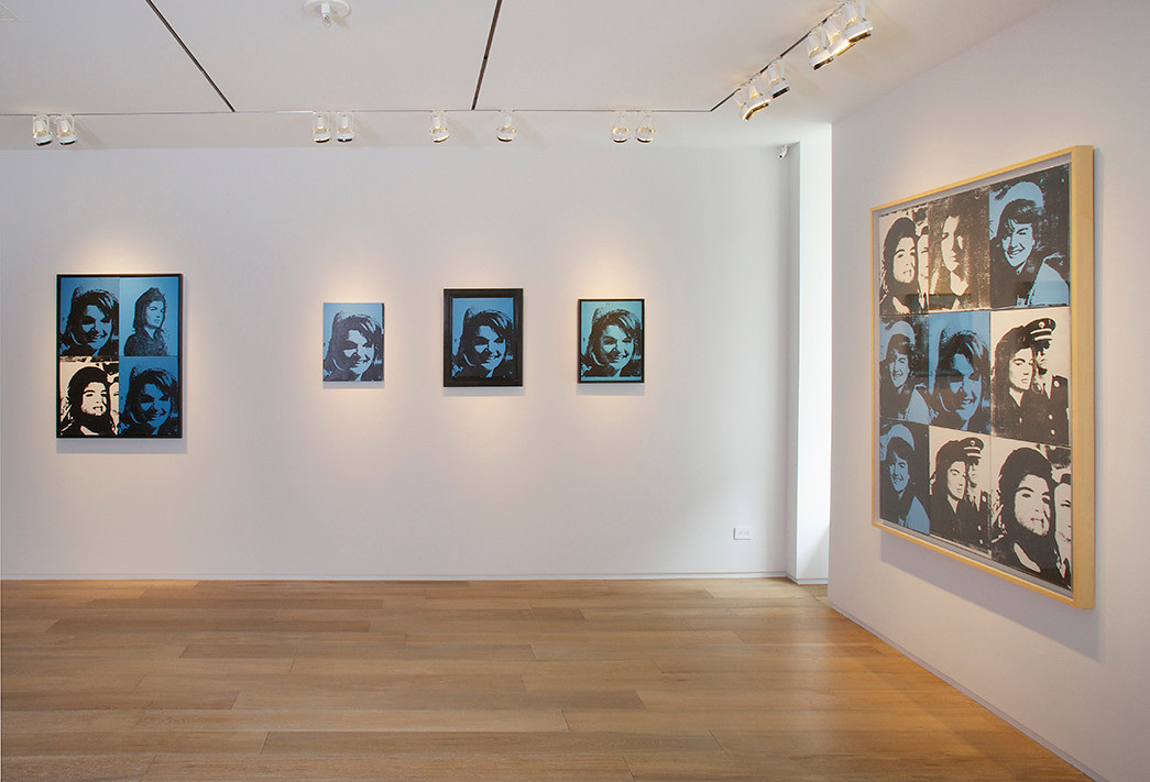 Warhol: Jackie, Installation View