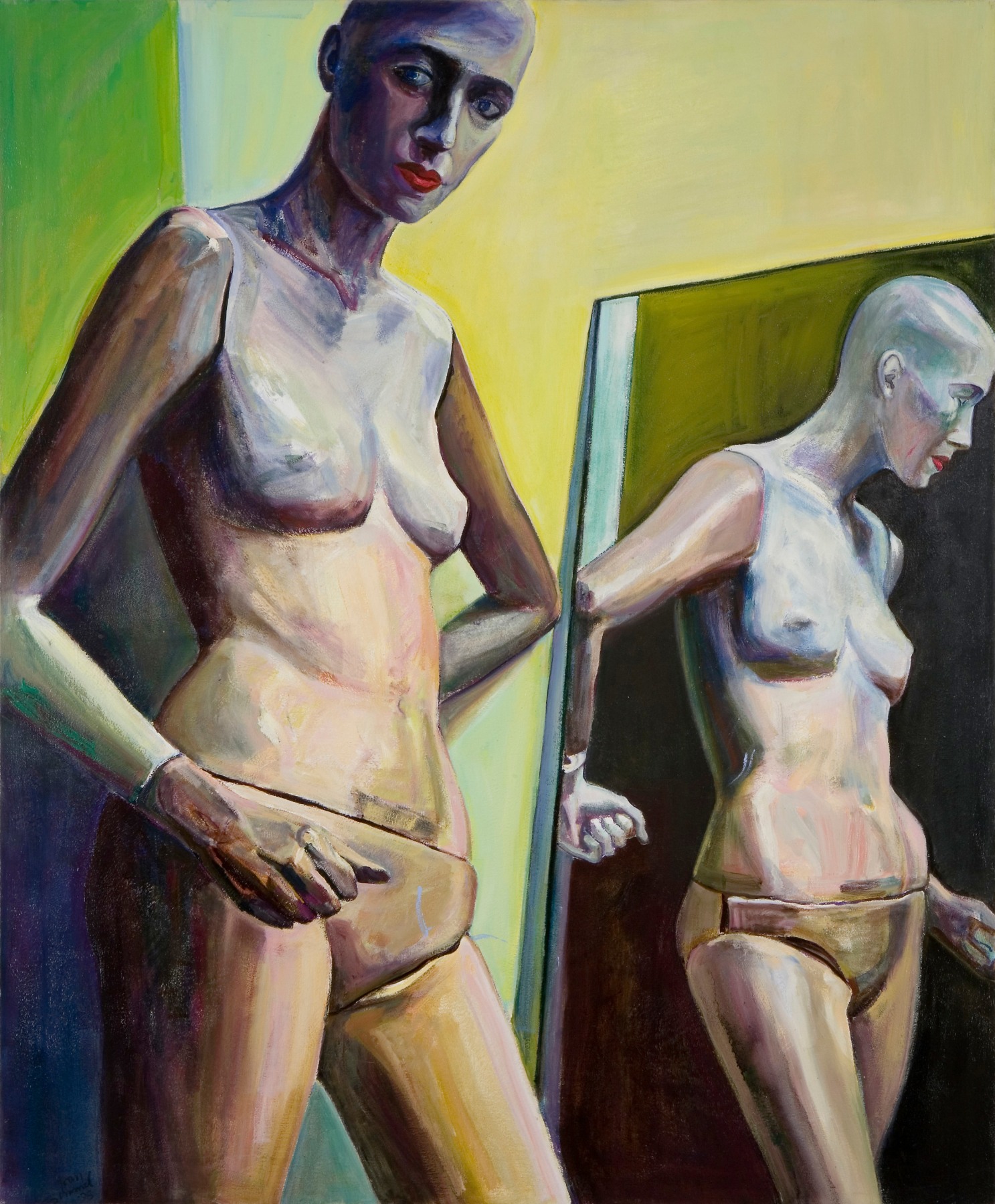 Multiples, 1998, Oil On Canvas
