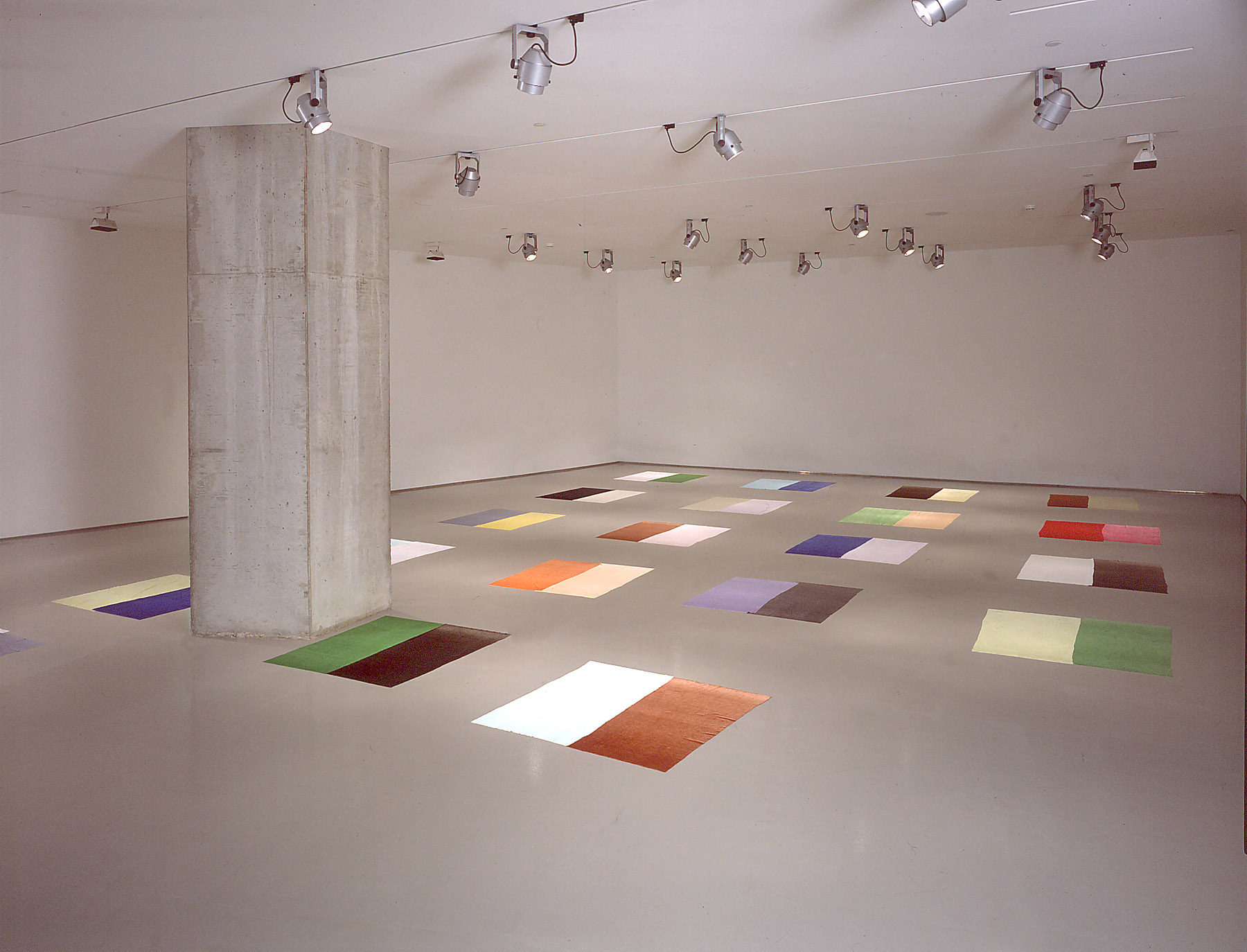 Polly Apfelbaum, installation view, Contemporary Arts Center (2004)