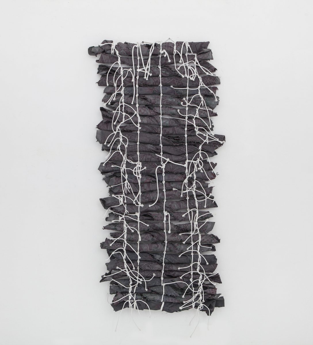 Hassan Sharif, Rug, Cotton Rope and Glue, 2013