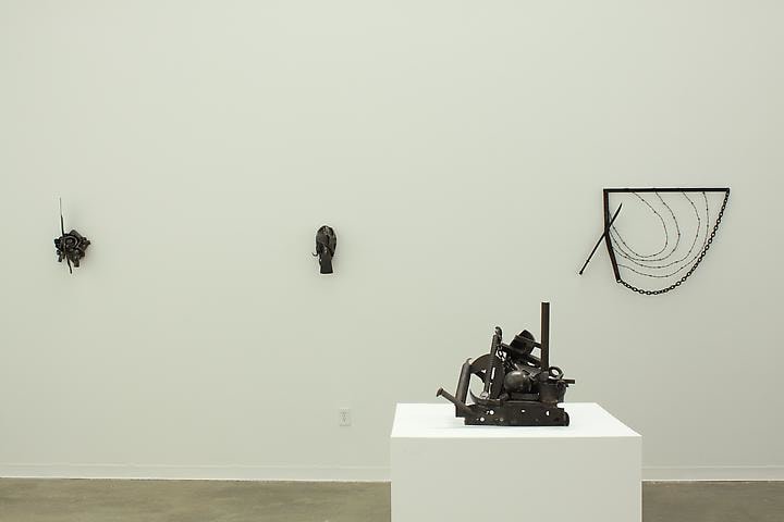 Melvin Edwards, Installation view, Atlanta Contemporary Art Center (2011)
