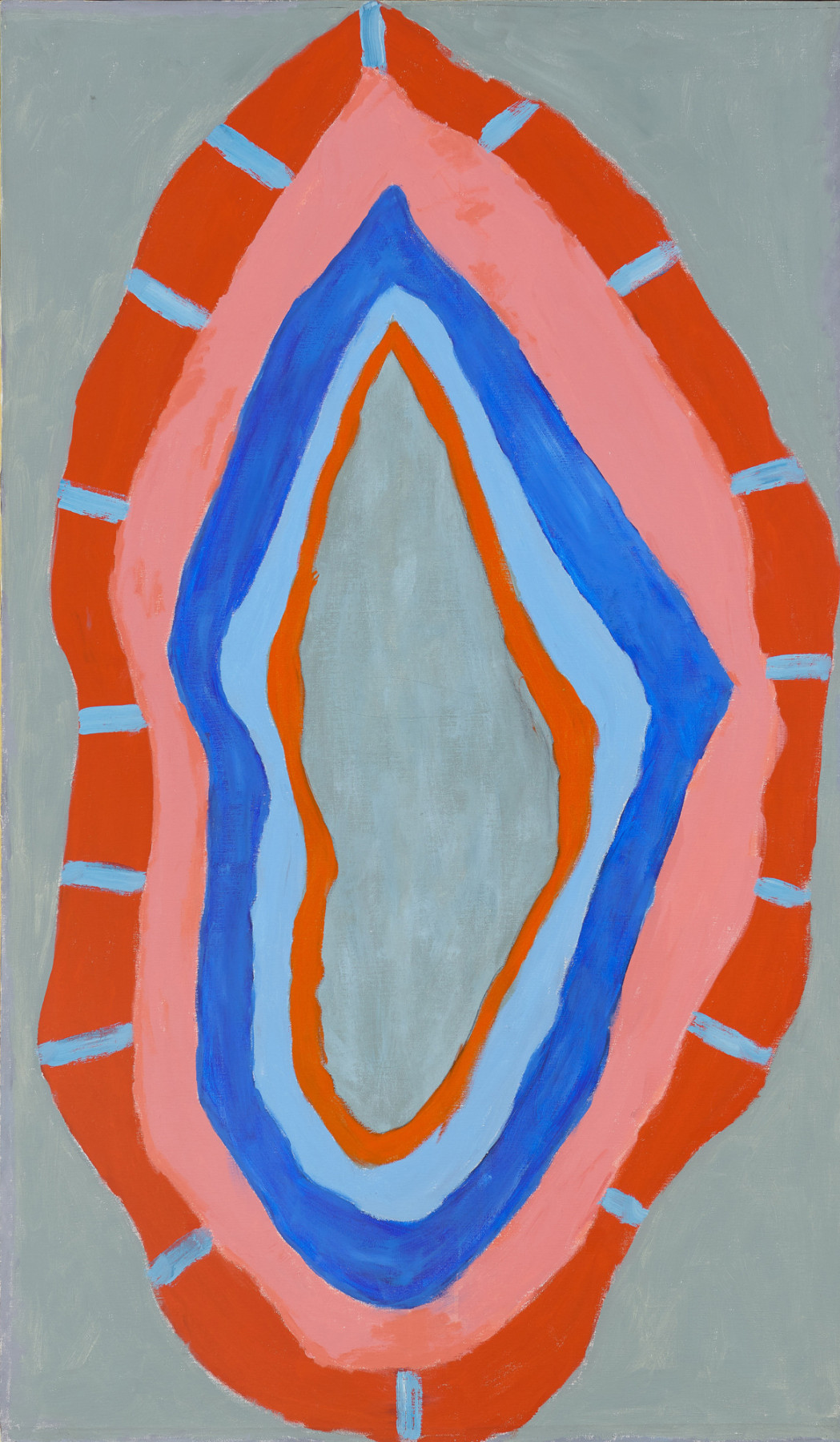 Flame, 1967, Acrylic on canvas