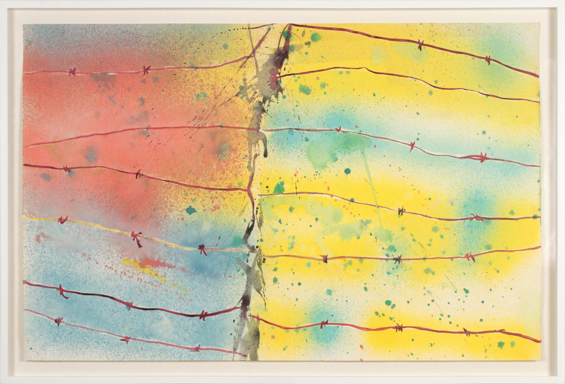Untitled, c. 1974, Watercolor on paper