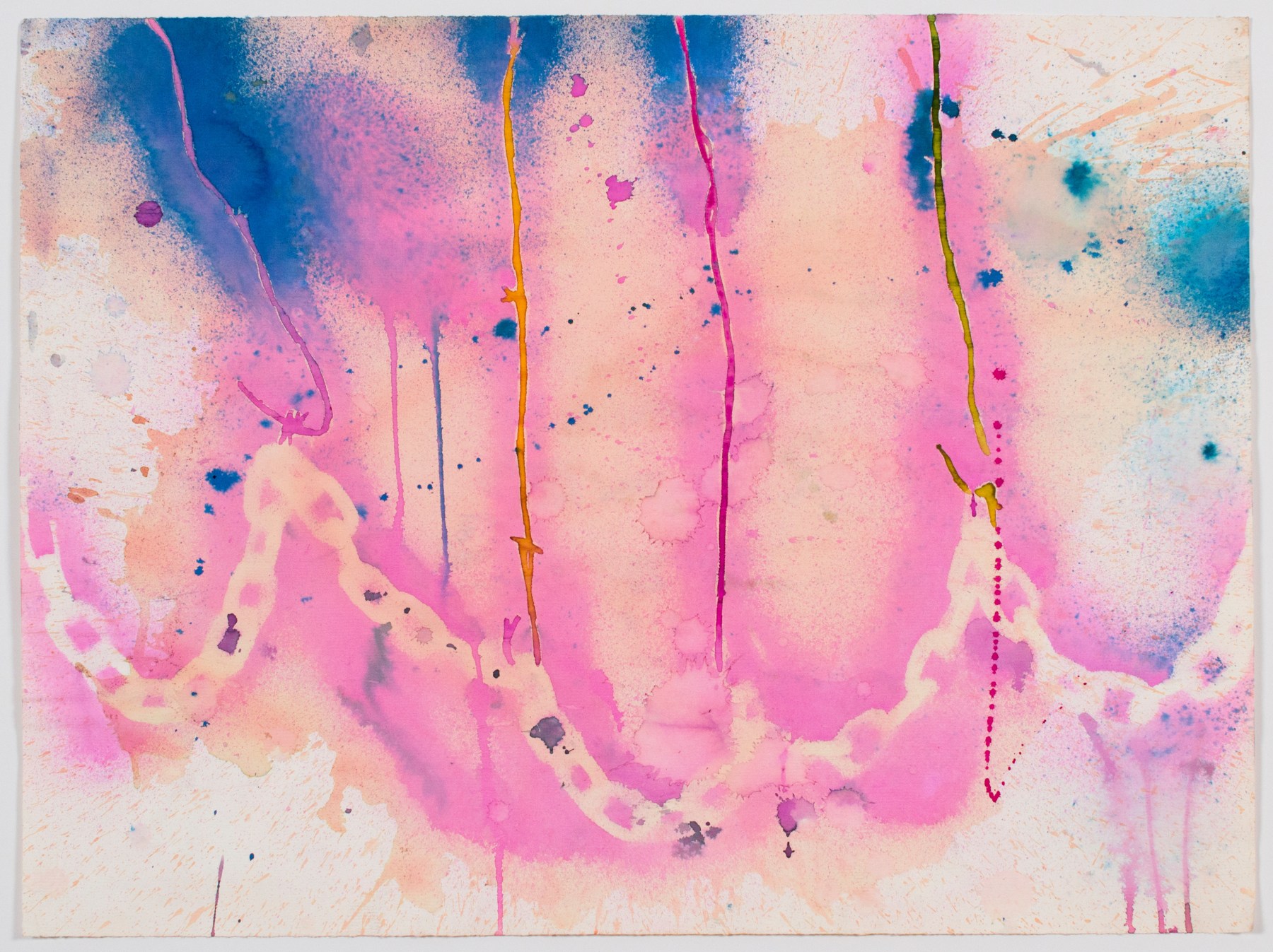 Untitled, 1974, Watercolor and ink on paper