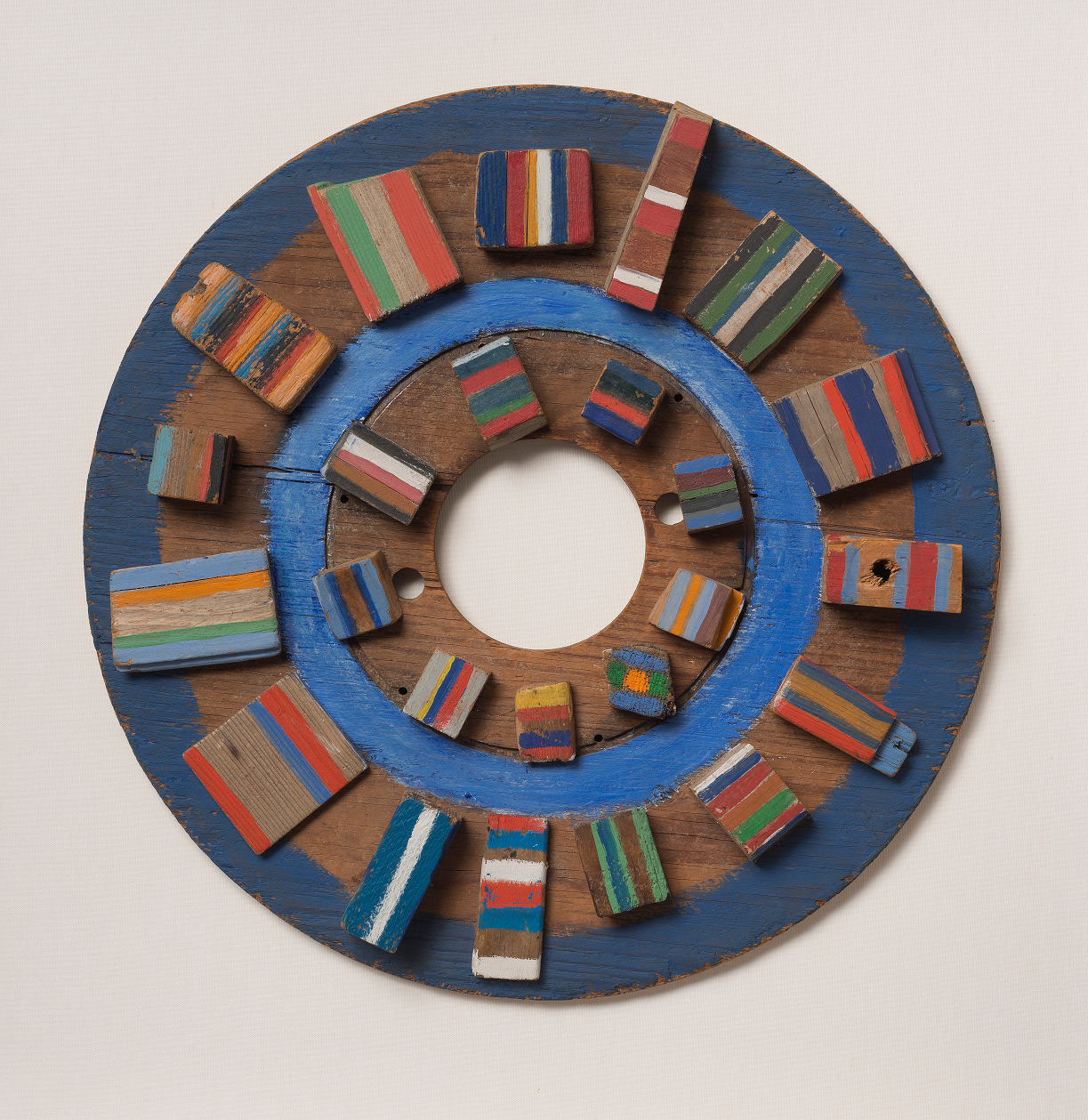 Wheel of Fun, 1970, Acrylic on wood