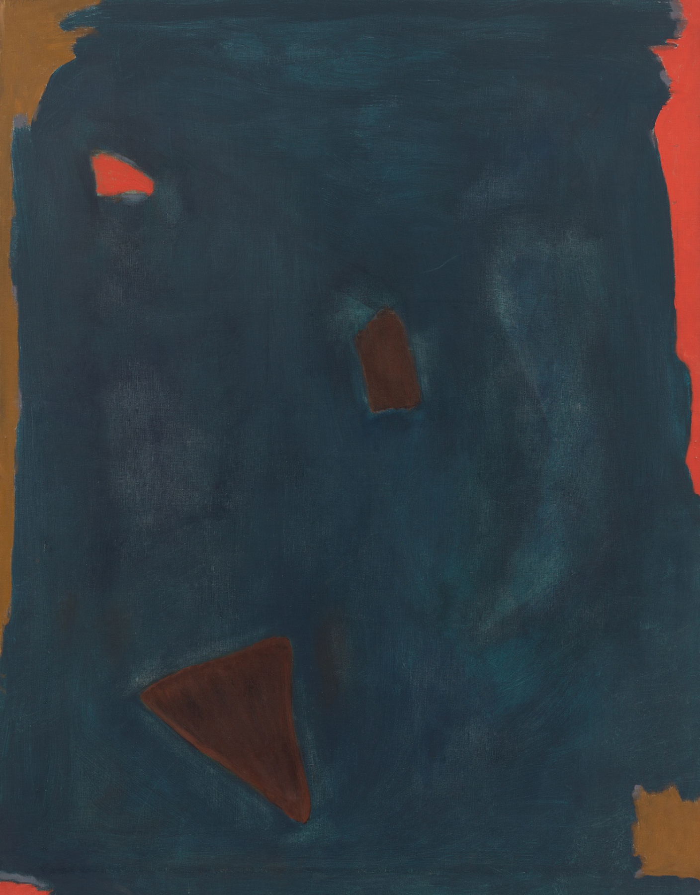 Night Forms, 1960, Acrylic on canvas