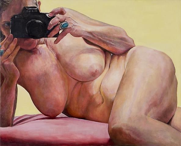 Joan Semmel Pink Cushion (2004)