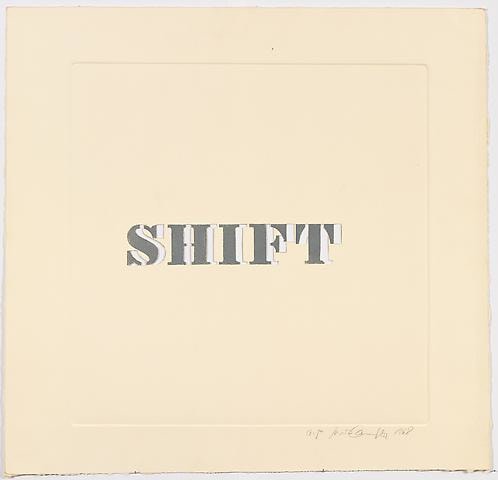 Luis Camnitzer, Shift (1968)