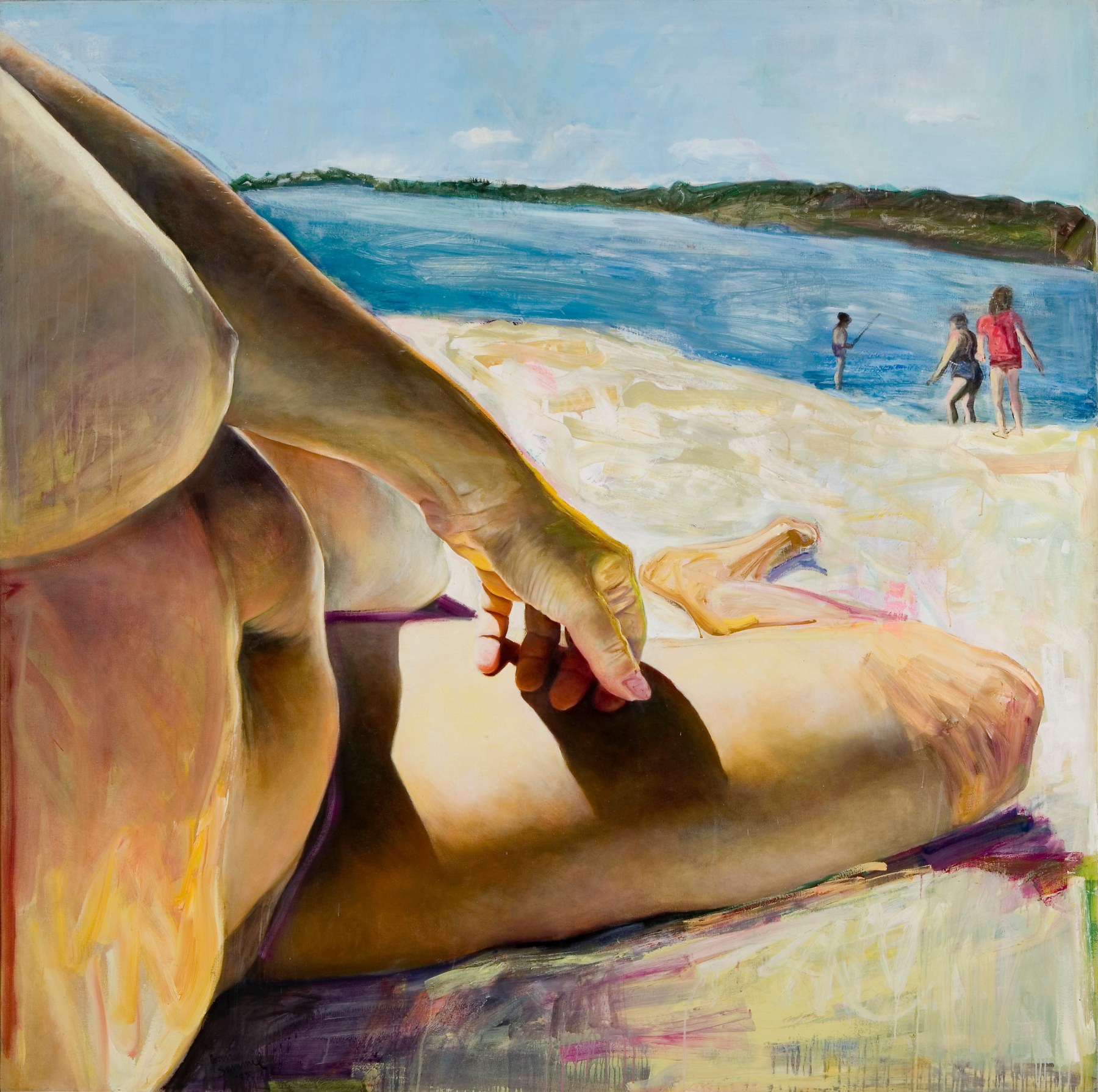 Joan Semmel, Beachbody, 1985