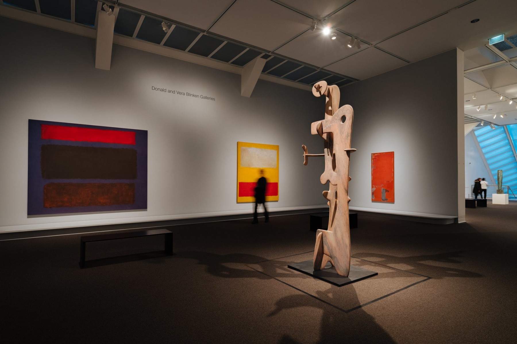 Epic Abstraction: Pollock to Herrera, installation view, Metropolitan Museum of Art&nbsp;(2018)