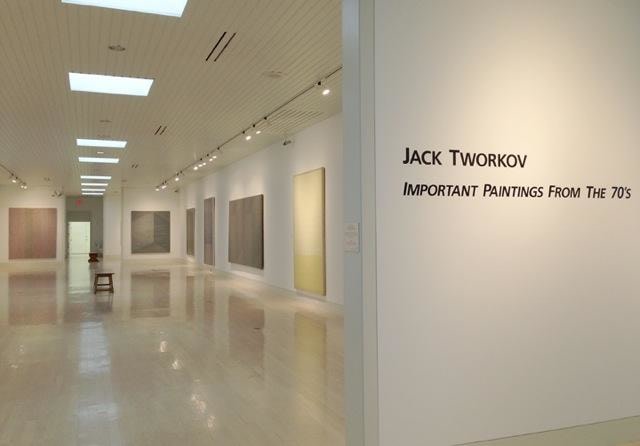 Jack Tworkov: Important Paintings from the 70s, installation view, The Butler Institute of American Art (2015)