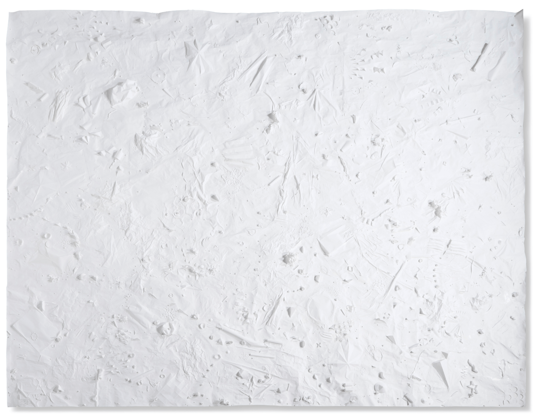 Untitled, 2015, Paper collage on paper