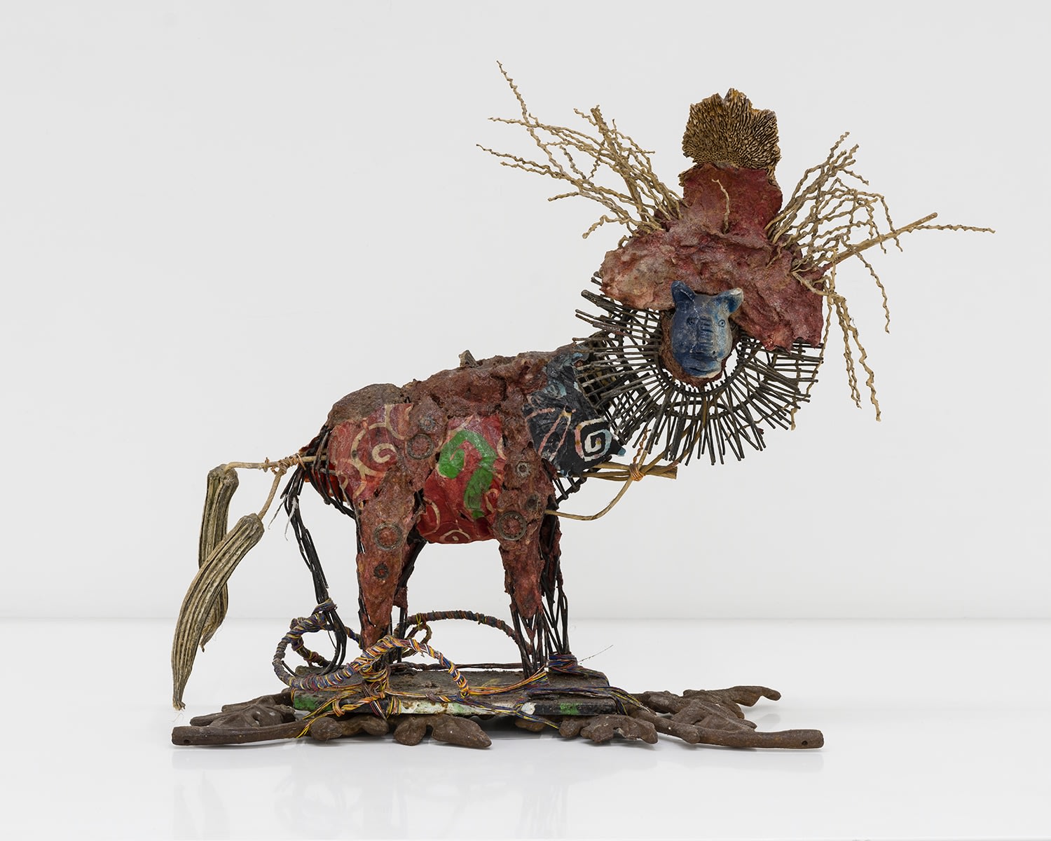 Teresa Tolliver, Untitled (Wild Things), 2003-2005, mixed media, 21 x 24 x 6 inches, courtesy Franklin Parrasch, New York.