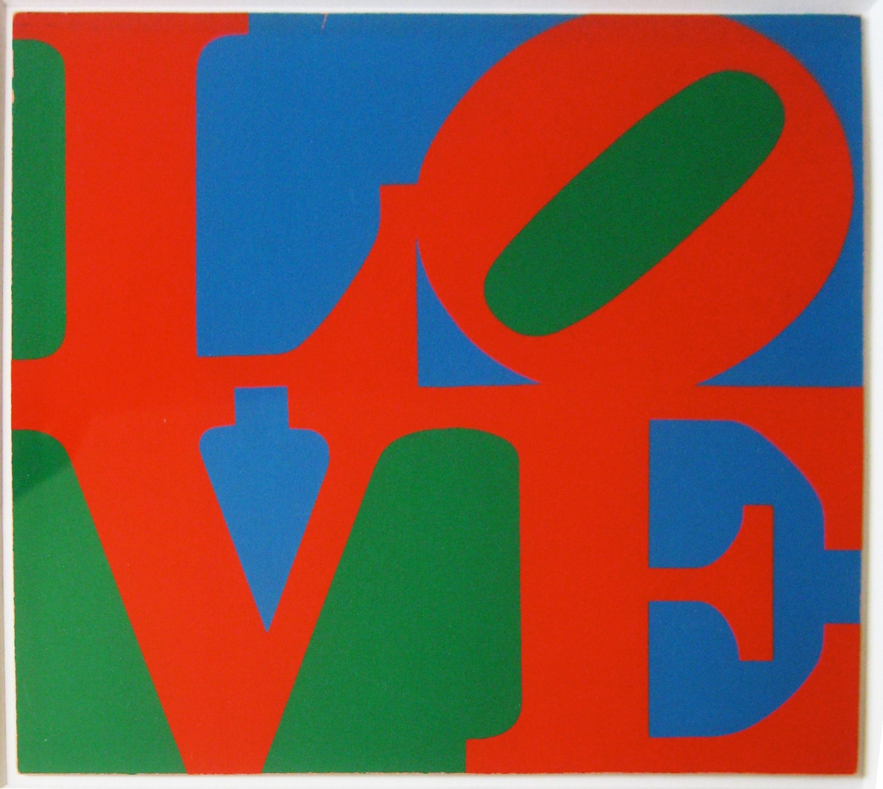 ROBERT INDIANA. &quot;Love&quot; (MoMA). 1965. Image courtesy of Alden Projects&trade;, New York.