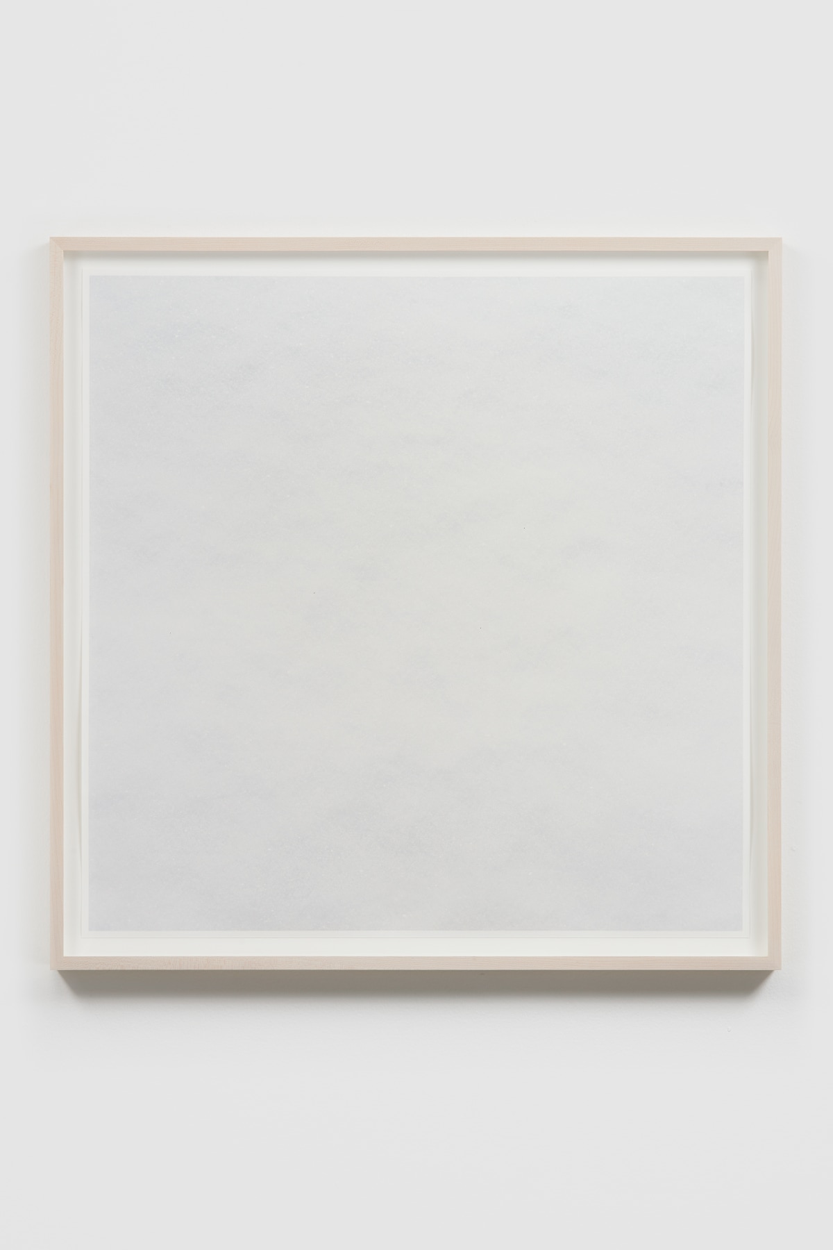 Image of SPENCER FINCH's The Impossibility of White (snow), 2018