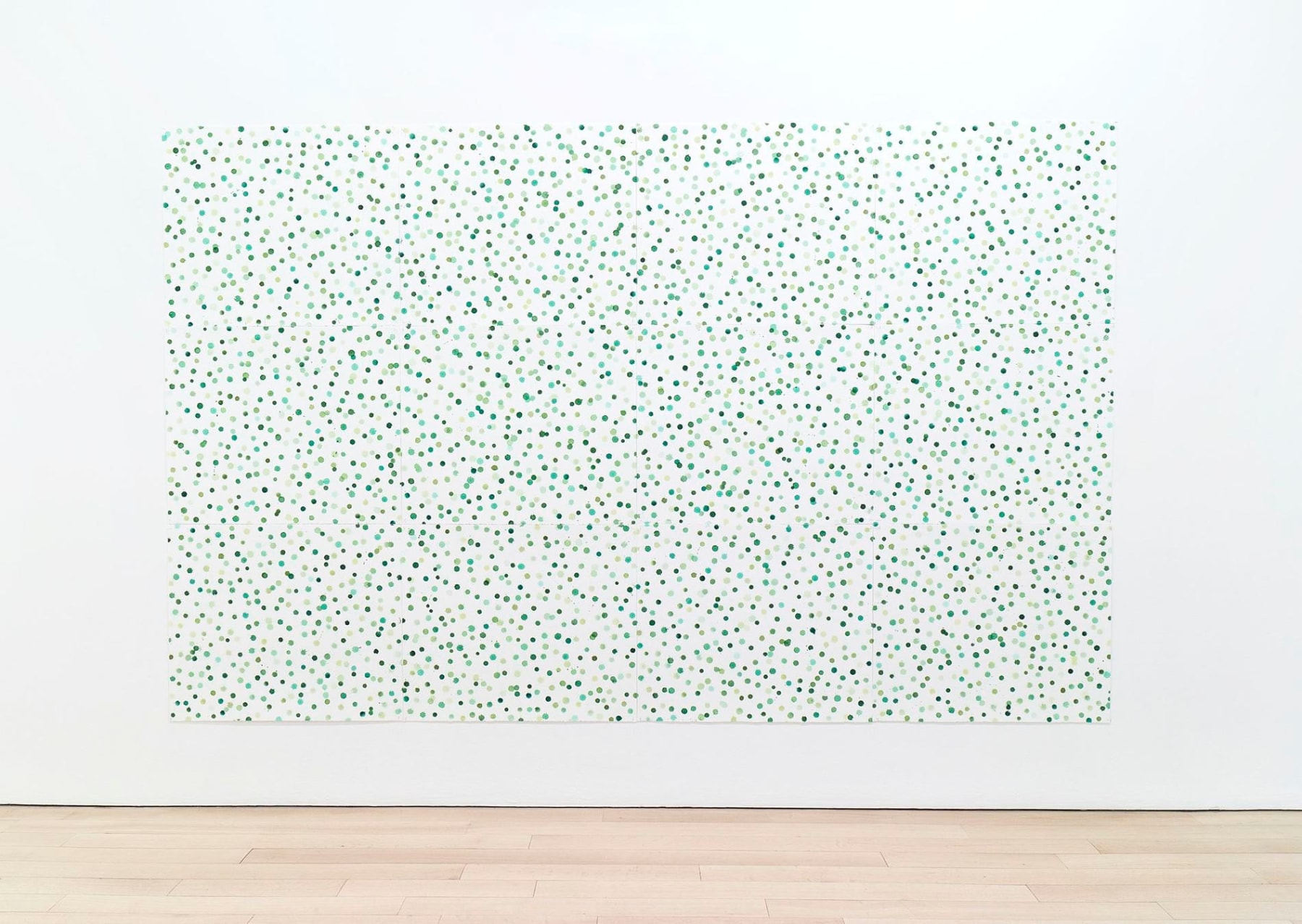 Image of SPENCER FINCH'S Spring (3,563 greens) 2016