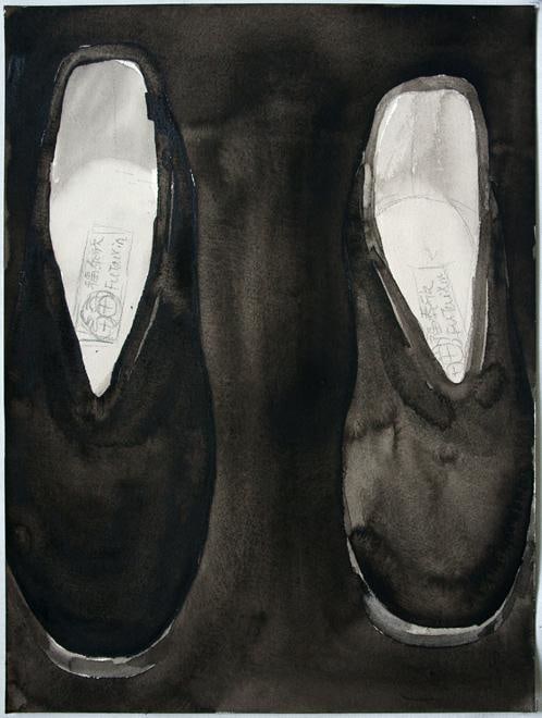 Image of SHI ZHIYING's 石至莹 Palomar&mdash;The Odd Slipper 帕洛马尔&mdash;&mdash; 一双不对称的布鞋, 2011-2012