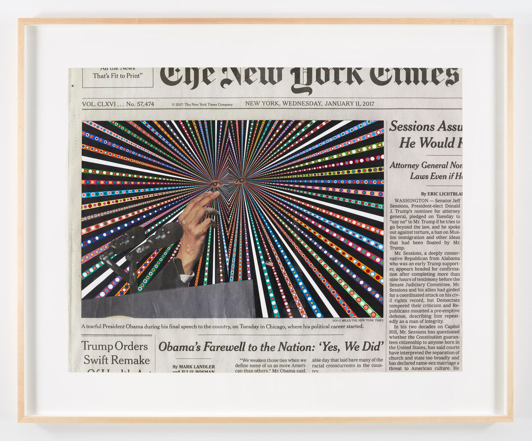 Image of FRED TOMASELLI's Wednesday, January 11, 2017, 2017