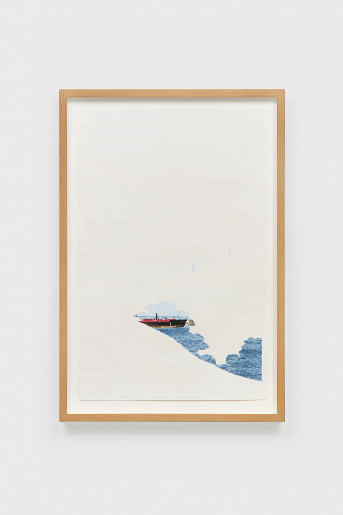 SPENCER FINCH, New York Harbor, Upper Bay, 2025