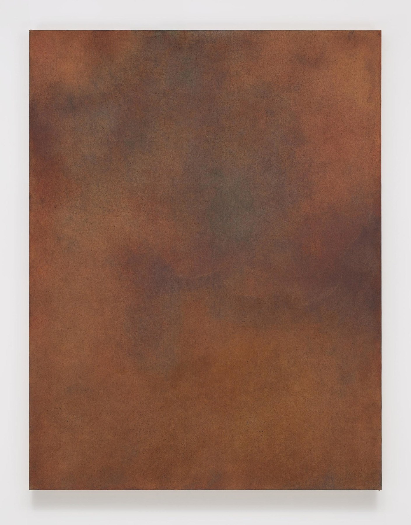 Abstract painting of a mixture of brown colors