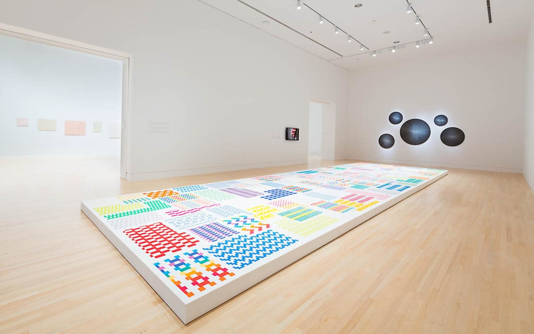 Installation view: Michelle Grabner: Weaving Life Into Art