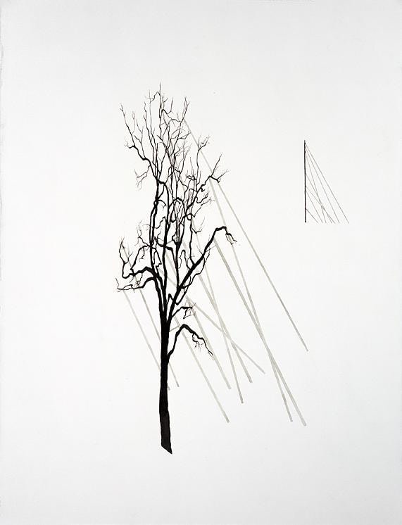 ROXY PAINE Drawing for Facade/Billboard, 2009
