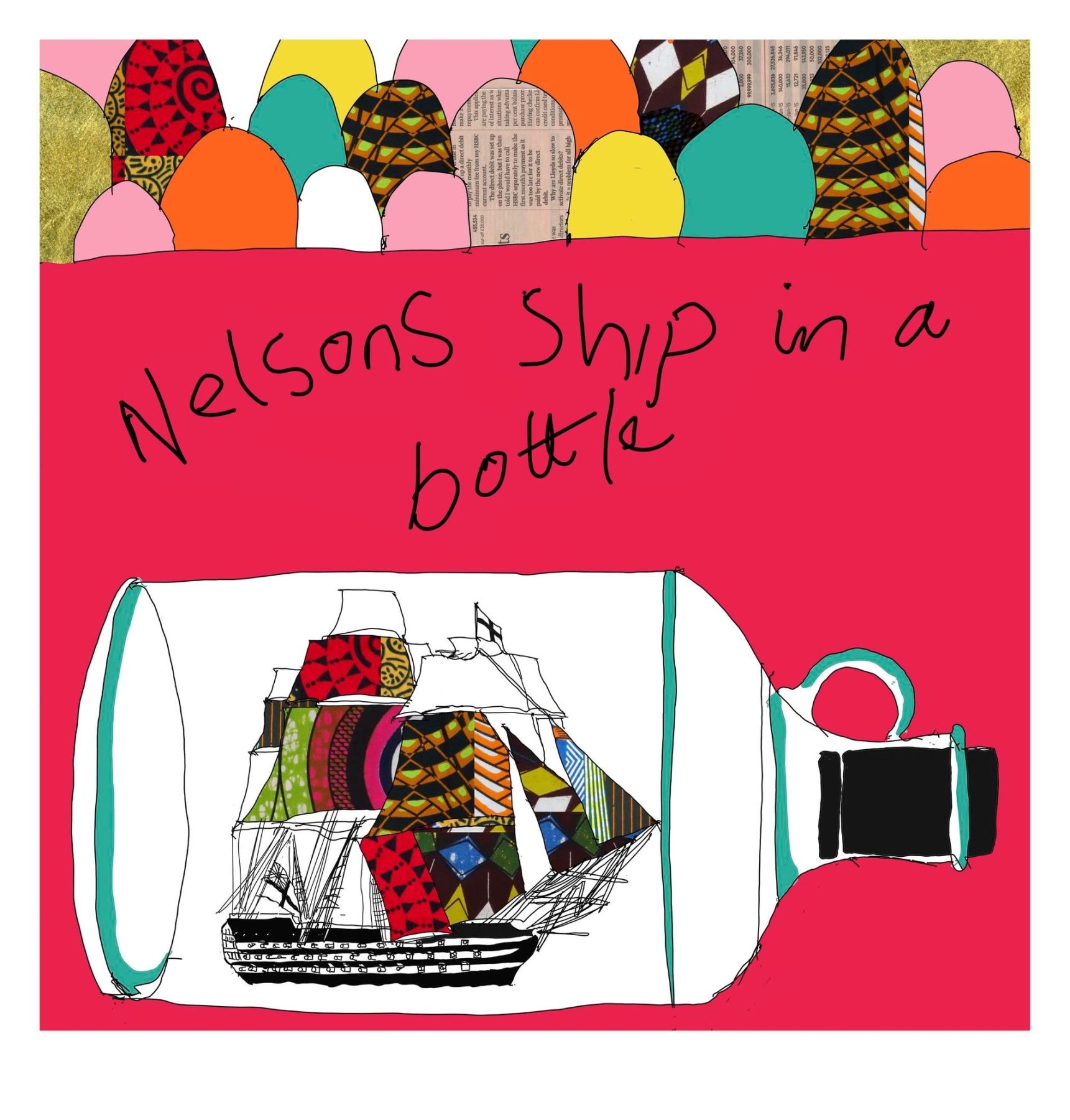 Yinka Shonibare MBE: Nelson's Ship in a Bottle (Red)